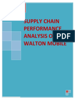 Supply Chain Performance Analysis of Walton Mobile