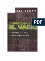 Sinay Sergio Conectados Al Vacio PDF