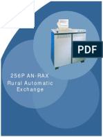 C-DOT's 256P AN-RAX Rural Telecom Solution