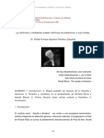 La crítica Literaria como crítica filosófica y cultural.pdf