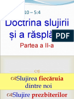 Doctrina Slujirii Si A Rasplatirii (Partea A II-a) - Power-Point - 1714