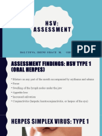 HSV: Assessment: Balcueva, Irene Grace M. Group 4-B