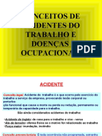 Conceitos e consequências dos Acidentes e Doenças