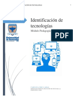 Informe Escrito: Identificación de Tecnologías