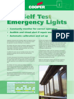 Self Test Emergency Lights