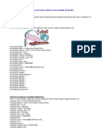 This Is An ODT Template Document Used To Generate Personalized Documents For Your Customers or Suppliers
