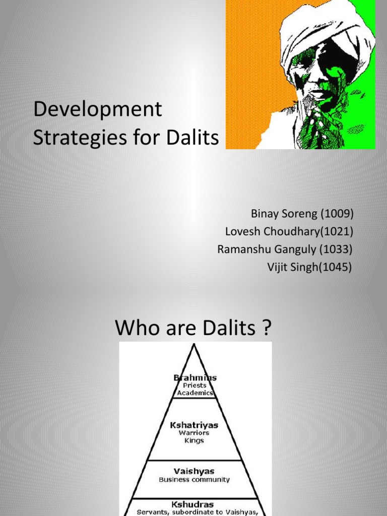 Development Strategies For Dalits | PDF | Dalit | Justice