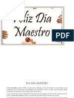 Dia Del Maestro