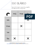 Juego Silábico 2 PDF