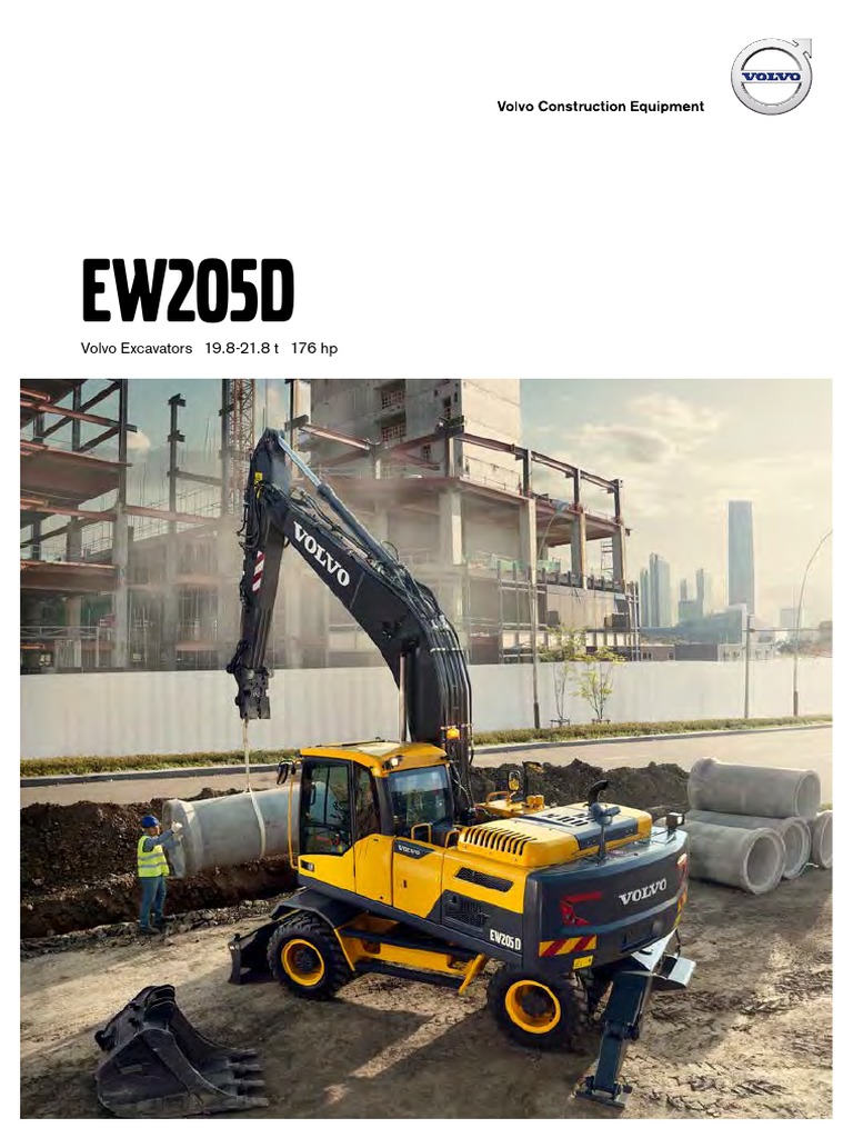 Brochure Ew205d t3 en 30 20039336 B | PDF | Horsepower | Engines