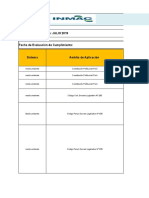 Matriz Legal de Medio Ambiente X