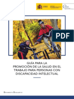 Guía Promoción de La Salud Personas Con Discapacidad Intelectual PDF