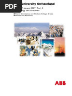 ABB University Switzerland: Course Program 2007 Part 6 Technology and Solutions