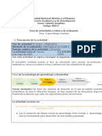 Guía de Actividades y Rúbrica de Evaluación Reto 3 Aprendizaje Unadista