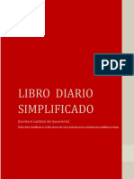 Libro Diario Simplificado Libro Diario S