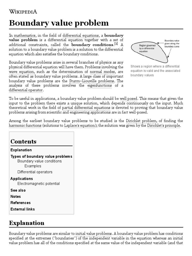 Optimal Boundary Value Problem