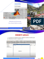 Derivadas Matlab