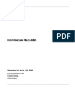 Country Report Dominican Republic June 2020