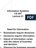 CS 507 - Lect-01 - Graphics