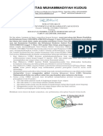 6280, Surat Edaran Rektor Universitas Muhammadiyah Kudus PDF