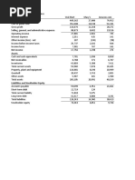 Financials Worksheet