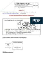 Semana 17 y 18 La Familia Como Comunidad Transmite y Protege La Vida