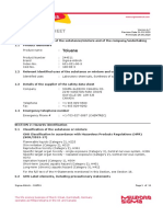 Safety Data Sheet: Toluene