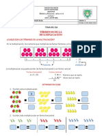 10-Jul Términos de La Multiplicación