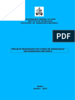 Projeto Pedagógico do Curso de Engenharia Mecânica UFPA