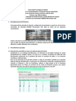 Informe de Practica - Convertidor Micromaster 420 de SIEMENS