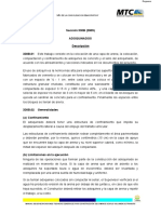05 Memoria Descriptiva - Adoquinado - MTC PDF