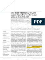 The Rpd3/Hda1 Family of Lysine Deacetylases: From Bacteria and Yeast To Mice and Men