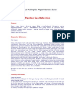 Pipeline Gas Detection