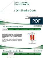 Técnica Orr-Sherby- Dorn