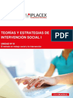 Teorías y Estrategias de Intervención Social