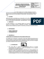 Protocolo para Las Salidas Pedagogicas PDF