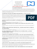 Preguntas Frecuentes Dioxido de Cloro PDF
