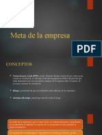 Meta de La Empresa