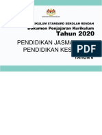 Dokumen Penjajaran Kurikulum PJPK Tahun 6