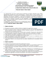 PLAN DE ACCION COMUNAL JAC DE PISCO CHIQUITO Cronograma - Docxi