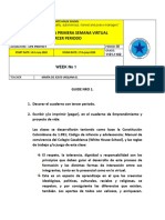 Guía de Trabajo 1 Semana Tercer Periodo