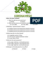 Coronavirus Worksheet-1