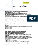 El Protocolo Profético