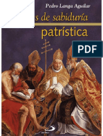 Voces de Sabiduría Patrística - Pedro Langa Aguilar