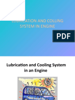 LUBRICATION AND COLLING SYSTEM IN ENGINE