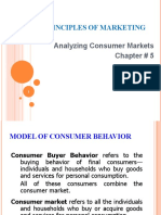 Principles of Marketing: Analyzing Consumer Markets Chapter # 5