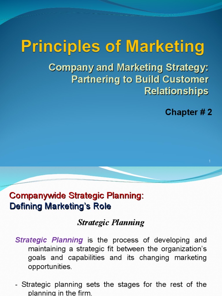 Strategic Planning for Marketing Success | PDF | Marketing Strategy ...