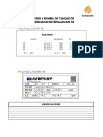 MOTORES Y BOMBA DE TANQUE DE CONDENZADOS ESTERILIZACION 1B