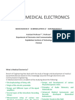 Medical Electronics: An Overview