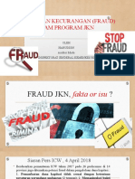 Penanganan Kecurangan (Fraud) Dalam Program JKN-P2JK